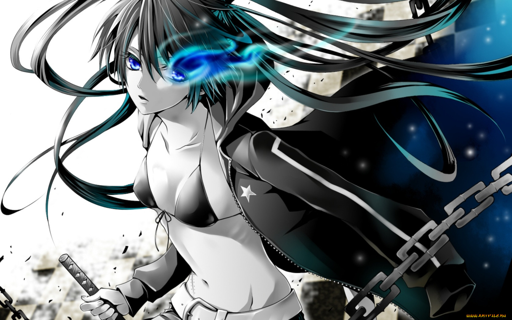 , black, rock, shooter